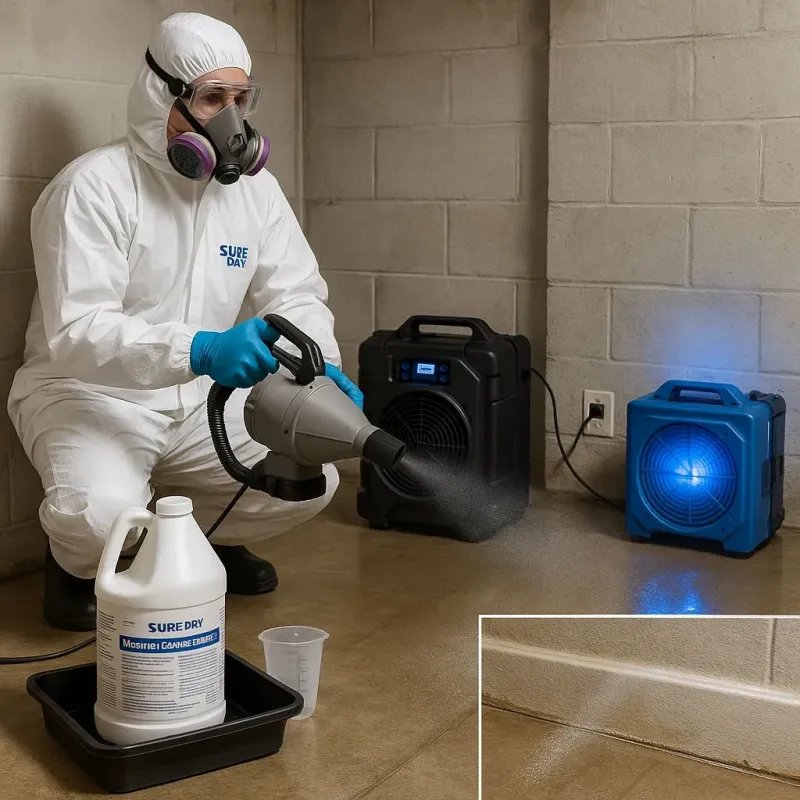 Sanitization and Odor Removal process in Williamson County, TN