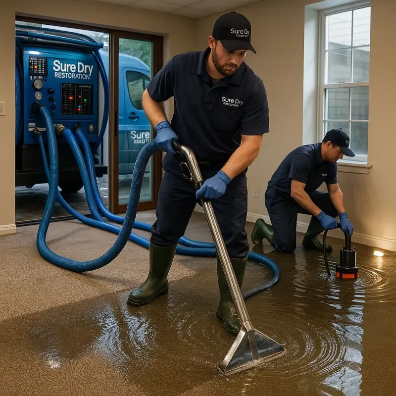 Water Extraction and Removal process in Williamson County, TN